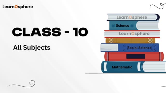 Class 10 Online Course CBSE Syllabus with NCERT Solutions & Board Exam